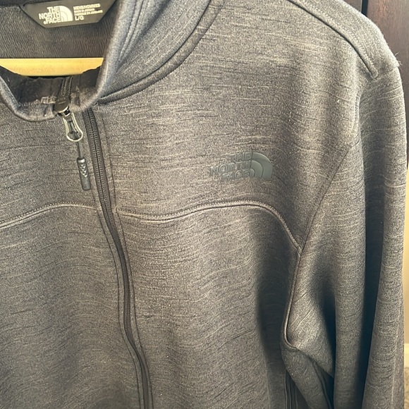 The North Face medium to heavy weight full zip sweatshirt, L. - Picture 3 of 4